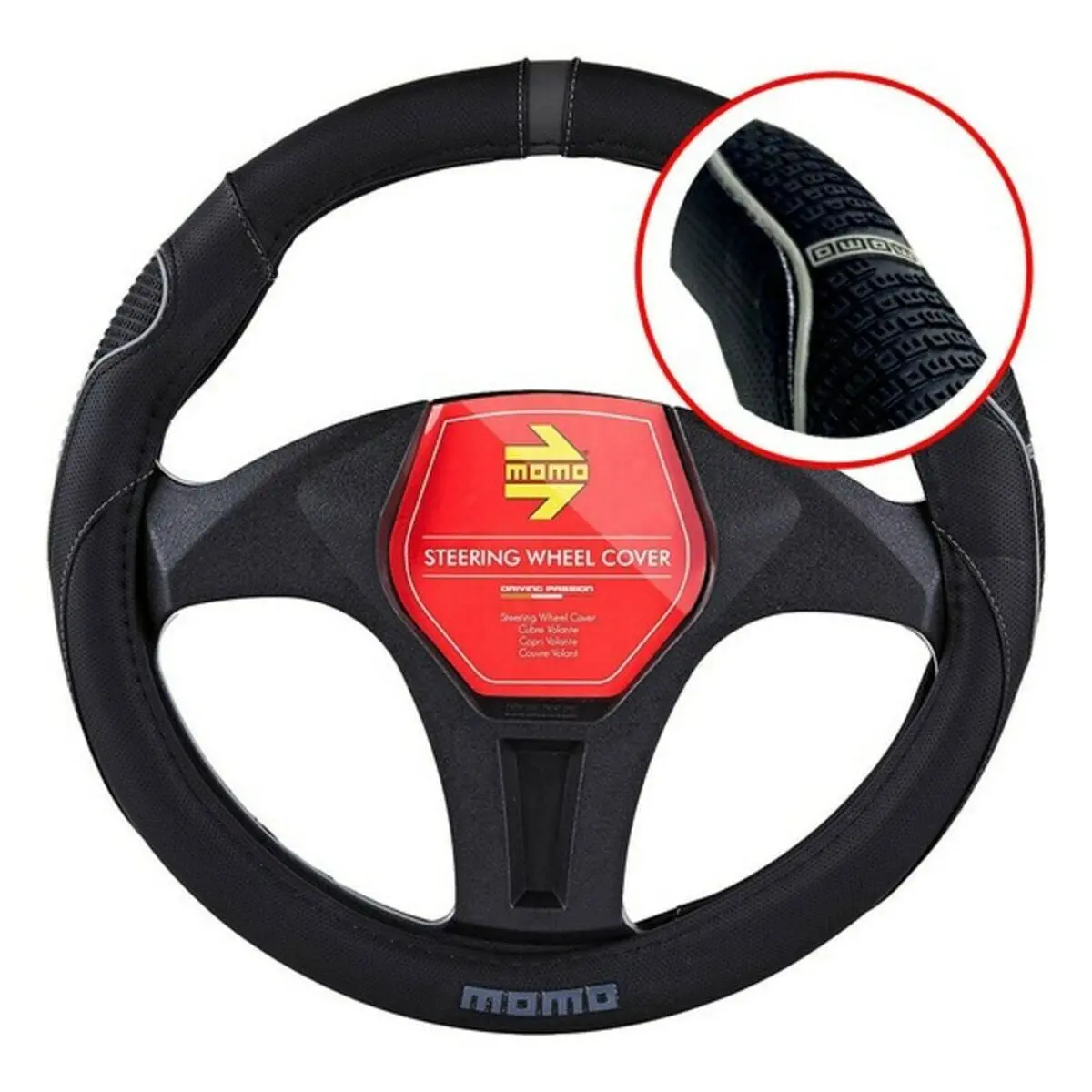 Forro Para O Volante Momo Swc 014 Universal (Ø 36,5 - 39 Cm) 1