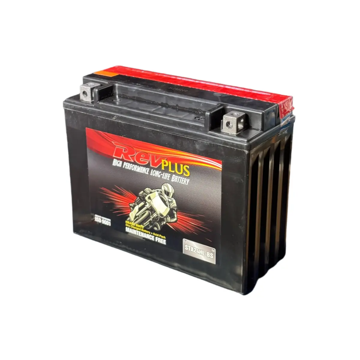 Revplus Stx24hl-Bs Motorbike Agm Battery - 12V 21Ah 330Cca 1