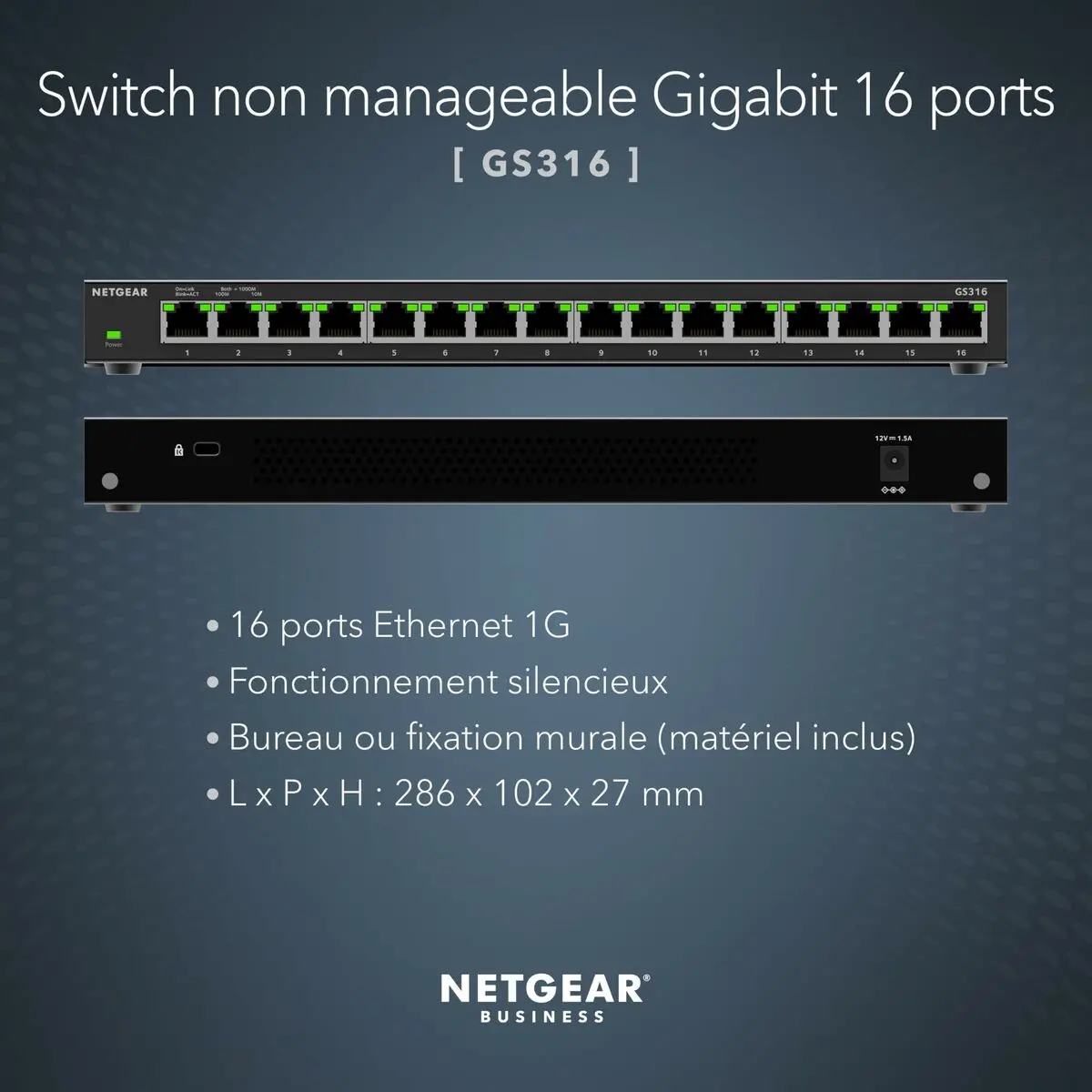 Cabo Usb Netgear Gs316-300Eus 2