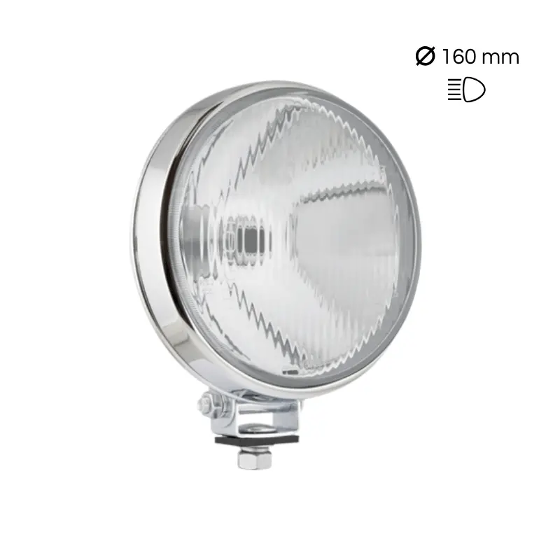Farol De Longo Alcance Wesem 0611 (Cromado) 1