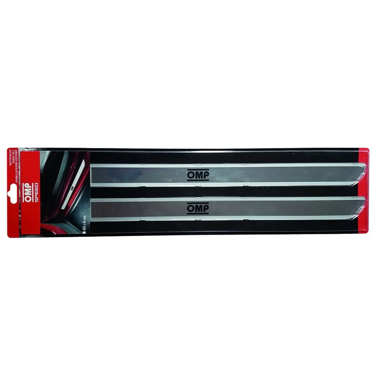 Soleira Para Automóveis Omp Omp13130301 Preto 65 X 4 Cm 1