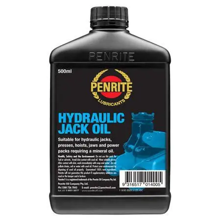 Penrite Hydraulic Jack Oil 500Ml - Hjo0005 1