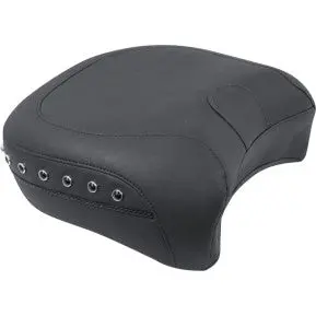 Mustang - Wide Styler Rear Seat - Black Studded, Vinyl - '09-20 Touring 1