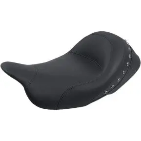 Mustang - Solo Seat - Black Studded Vinyl - '08-20 Touring 1