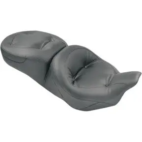 Mustang - One-Piece Ultra Touring Seat - Regal Style W/ No Studs - '08-20 Touring 1