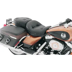 Mustang - One-Piece Ultra Touring Seat - Regal Black W/ Black Studs - '08-20 Touring 1