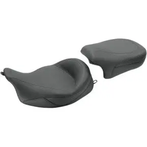 Mustang - Super Wide Solo Seat - Vintage Vinyl - '08-20 Touring 1