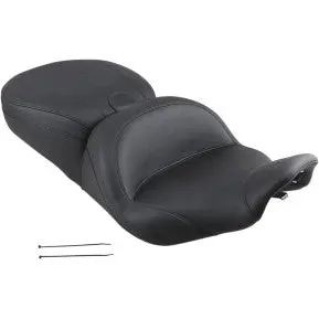 Mustang - Lowdown Seat W/ Driver Backrest - Smooth - '99-07 Touring 1