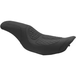 Mustang - Dave Perewitz Signature Series Fastback Seat - '99-07 Touring (Except Flhrs) 1