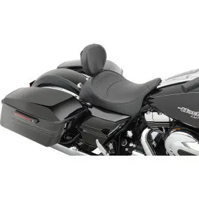Drag - Solo Seat With Ez Glide Ii Backrest Option - Mild Stitch - '08-'20 Touring 2