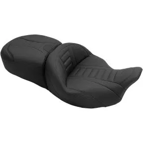 Mustang - One-Piece Delux Touring Seat - W/Out Heat - '08-20 Touring 1