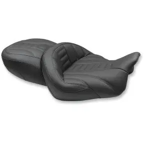 Mustang - Deluxe Super Touring Seat - Black - '15-20 Touring 1