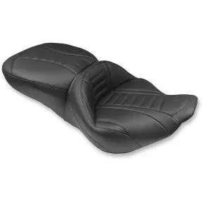 Mustang - Deluxe Super Touring Seat - Black - '06-07 Touring 1
