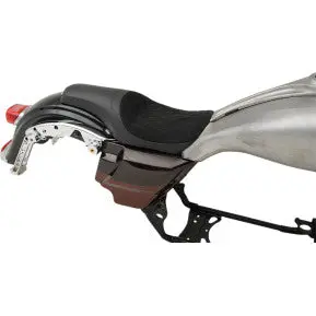 Drag - Predator 2-Up Seat- Faux Suede Double Stitch Diamond- '08-'20 Touring 2