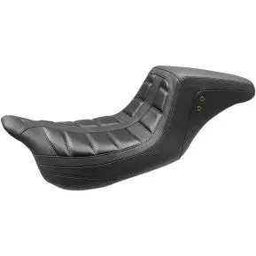 Mustang - Squareback One-Piece Seat - Tuck And Roll - '08-20 Touring 1