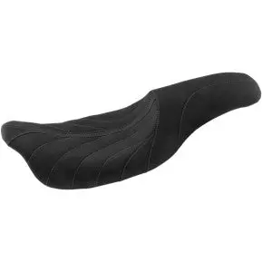 Mustang - Revere Journey One-Piece Seat - Gravity Stitch, Gray Thread - '08-20 Touring 1