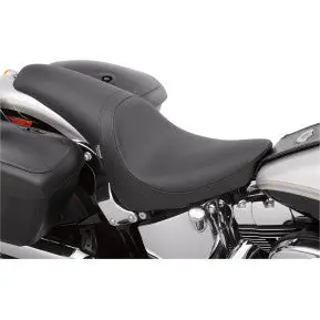 Drag - Predator 2-Up Seat - Smooth, Solar Reflective Leather - '00-17 Softail 2