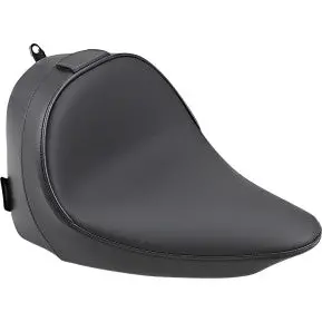Drag - Solo Seat With Ez Glide Ii Backrest Option - Smooth, Solar Reflective Leather - ''11-17 Softail 1