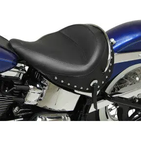 Mustang - Vintage Wide Solo Seat - Studded - '05-17 Flstn & Efi Flstni 1