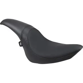 Drag - Predator 2-Up Seat - Smooth, Non-Solar Reflective Leather - '01-17 Softail 1