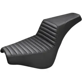 Saddlemen Step-Up Seat - Front Tuck-N-Roll - Black (818-30-171) Softail 18-24 1