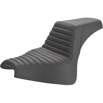 Saddlemen Step-Up Seat - Front Tuck-N-Roll - Black (818-28-171) Softail 18-19 1