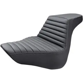 Saddlemen Step-Up Seat - Front Tuck-N-Roll - Black - Fl/Fx (818-27-171) Softail 18-24 1