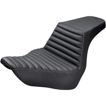 Saddlemen Step-Up Seat - Front Tuck-N-Roll - Black (818-29-171) Softail 18-24 1