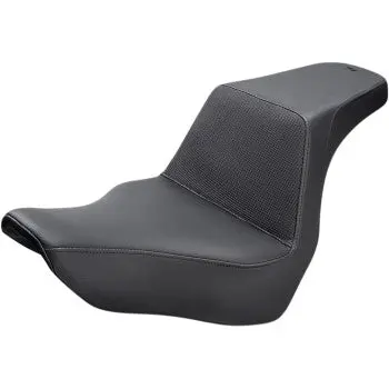 Saddlemen Step-Up Seat - Gripper - Black (818-29-174) Softail 18-24 1