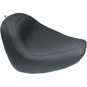 Mustang - Wide Tripper Solo Seat - Black, Vintage - '18-20 Fxfb & Fxfbs 1