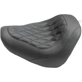 Mustang - Wide Tripper Front Seat - Black, Diamond Stitch - '18-20 Fxfb & Fxfbs 1