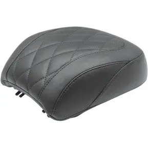 Mustang - Wide Tripper Rear Seat - Black, Diamond Stitch - '18-20 Flfb & Flfbs 1