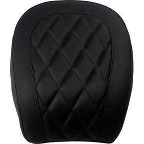 Mustang - Wide Tripper Rear Seat - Black, Diamond Stitch - '1820 Fxbb & Fxbrs 1