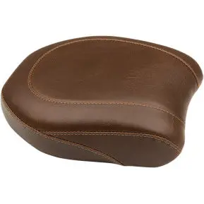 Mustang - Wide Tripper Passenger Seat - Brown, Smooth - '14-17 Fxdf 1