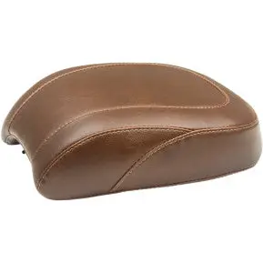 Mustang - Wide Tripper Rear Seat - Brown, Vintage - '18-20 Fle, Flhc, & Flhcs 1