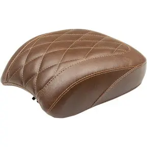 Mustang - Wide Tripper Rear Seat - Brown, Diamond Stitch - '18-20 Flsb & Fxlr 1