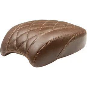Mustang - Wide Tripper Rear Seat - Brown, Diamond Stitch - '18-20 Flsl 1