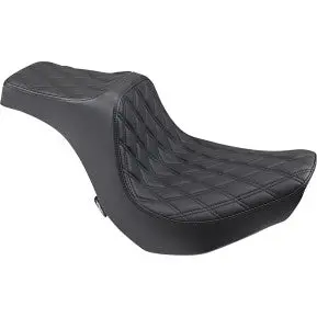 Drag - Predator Iii Seat - Double Diamond, Black Thread - '18-20 Softail 1