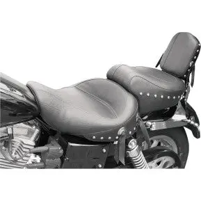 Mustang - Wide 2-Up Seat - Studded - '04-05 Dyna 1