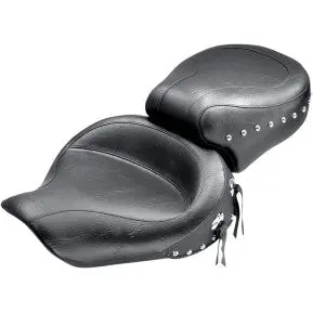 Mustang - Wide 2-Up Seat - Studded - '06-17 Dyna 1
