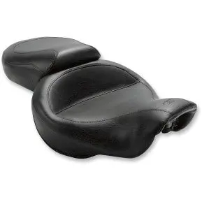 Mustang - Wide 2-Up Seat - Vintage Style - '06-17 Dyna 1