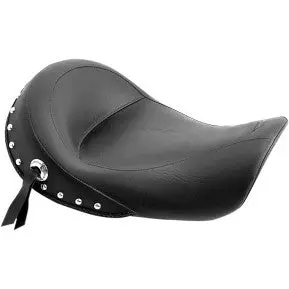 Mustang - Vinyl Solo Seat - Studded - '96-03 Dyna 1
