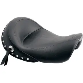 Mutang - Vinyl Solo Seat - Studded - '06-17 Dyna 1