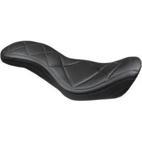 Mustang - Super Tripper Seat - Classic Style With Stitch - '06-17 Dyna 1