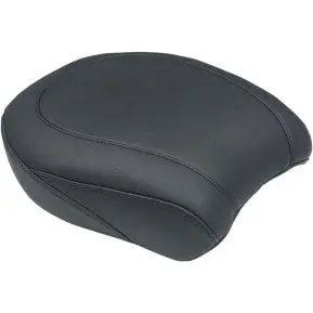 Mustang - Wide Tripper Rear Seat - Black, Smooth - '14-17 Fxdf 1