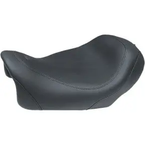 Mustang - Wide Tripper Solo Seat - Black, Smooth - '14-17 Fxdf 1