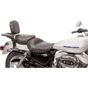 Mustang - Studded 2-Up Seat - Wide - '04-21 Xl 4.5 Gal Tank 1