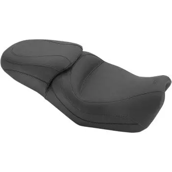 Mustang - Vintage Touring 2-Up Vinyl Seat - '15-20 Street 1