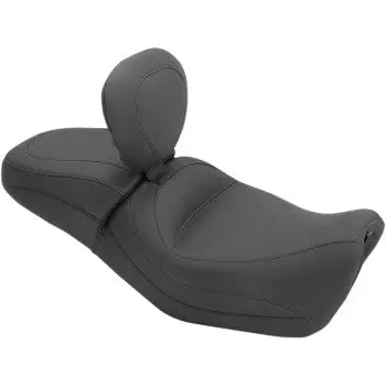 Mustang - One Piece Touring Seat With Drivers Backrest - '15-20 Street 1