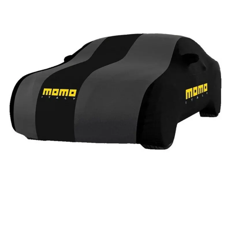 Capa De Proteção Para Automóveis Momo 001 (1 Camada, Preto/Cinzento) 1